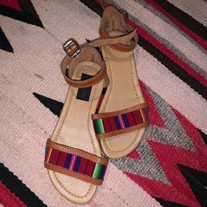 Size 36 (US 6) sandals made in Guatemala